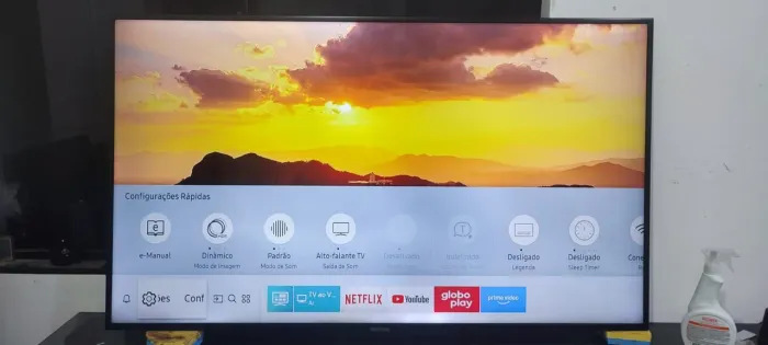 Vendo TV 50 smart Samsung 4k Wi-Fi,Bluetooth,espelhamento Smartphones tudo funcionando