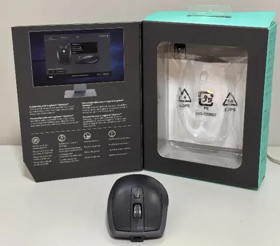 Mouse Logitech MX Anywhere 2S - Bluetooth - Bateria Recarregável - Na Caixa
