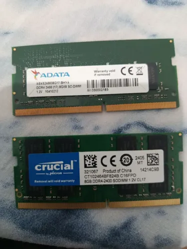 Memória RAM 8G DDR4 2400 SODIMM