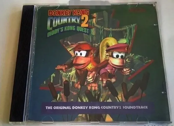 CD trilha sonora donkey kong country 2 (leia descrição)