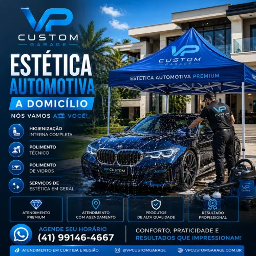 Limpeza automotiva no Delivery 