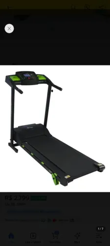 Esteira elétrica dream fitness concept 2.5