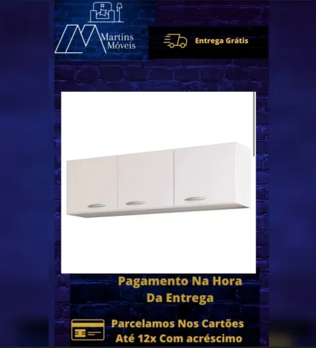 GRANDE PROMOÇÃO ARMÁRIO AEREO ENTREGA GRÁTIS ACEITA CARTÃO.