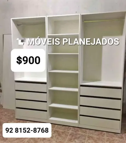 Closet Modelos de casal em oferta