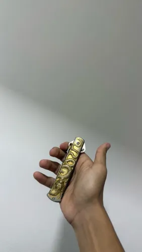CANIVETE DOURADO DRAGÃO