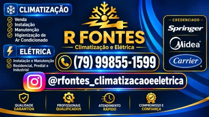 Instalação e manutenção ar condicionado (Credenciado Springer-Midea-carrier)