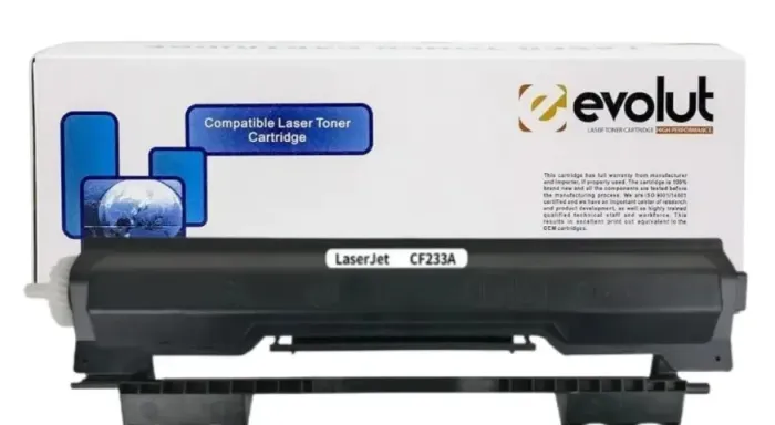Cartucho de Toner EVOLUT Compatível p HP CF233A - R$ 15,92