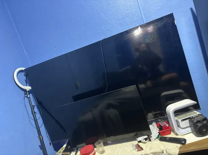  TCL 65P7K 65 QLED 4K Só tela quebrada 