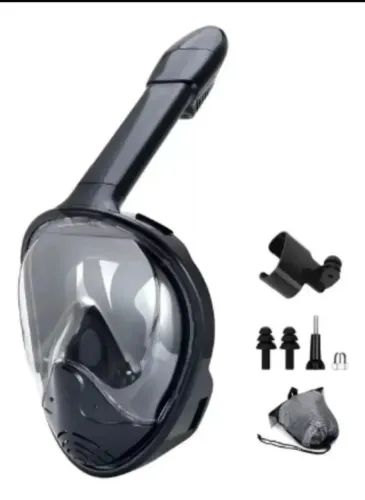 MÁSCARA DE MERGULHO DE SUPERFÍCIE COM SNORKEL