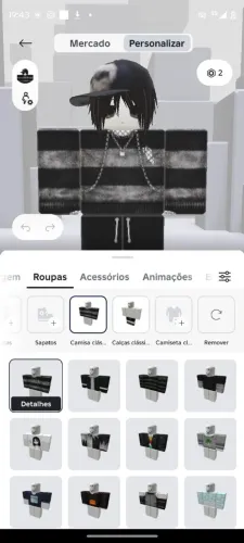 Conta de roblox