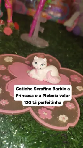 Gatinha Serafina da boneca Barbie Anelisse do filme Barbie a Princesa e a Plebeia
