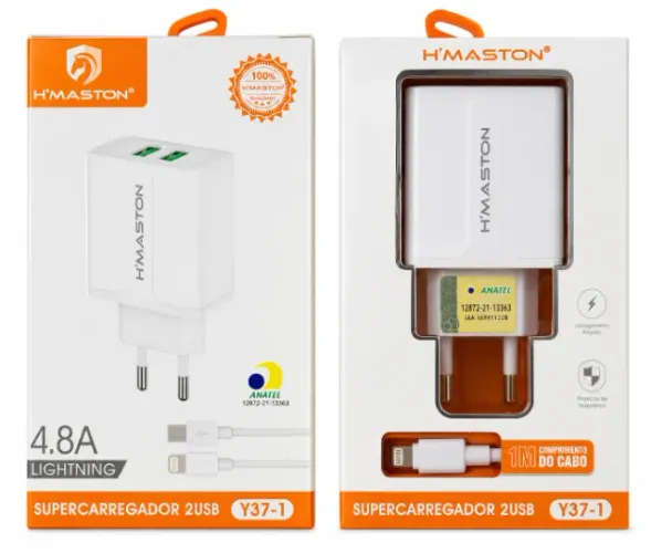 Carregador Para iPhone Do 11 Ao 14 H'maston