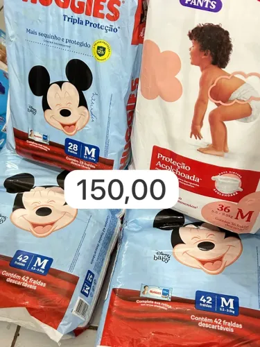 FRALDAS NA PROMOÇÃO