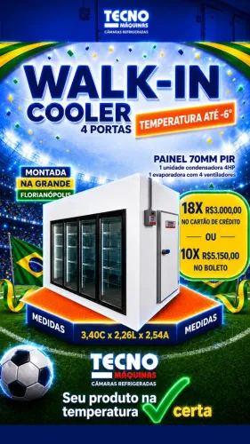 WALK-IN COOLER - EXPOSITORA DE BEBIDAS
