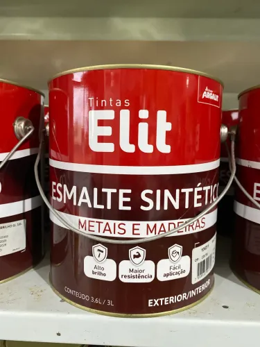 Tinta esmalte sintético 3,6l elit