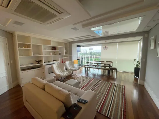Apartamento com 3 dormitórios para alugar, 153 m² por R$ 22.570/mês - Brooklin - São Paulo