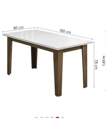 Tampo de mesa com vidro