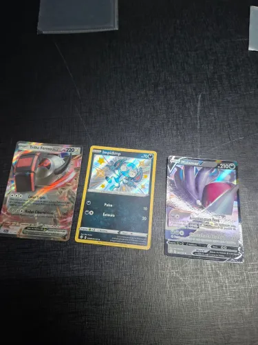 Cartas pokemons brilhante