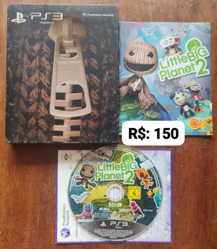 Little Big Planet 2 Steelbook = R$: 150