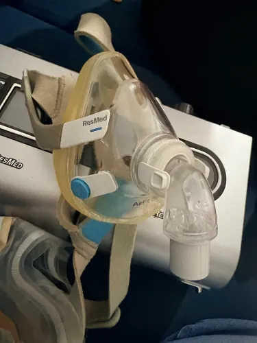 Cpap resmed completo com máscara e kit pronta nasal