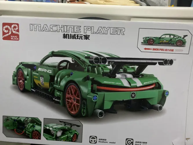 Carro de blocos de montar DESMONTADO