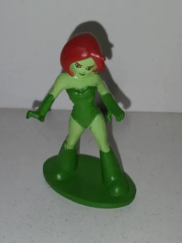 BONECO ACTION FIGURE MINIATURA DC COMICS HERA VENENOSA ORIGINAL