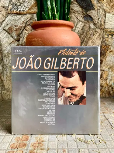 LP João Gilberto - O Talento de João Gilberto - Duplo