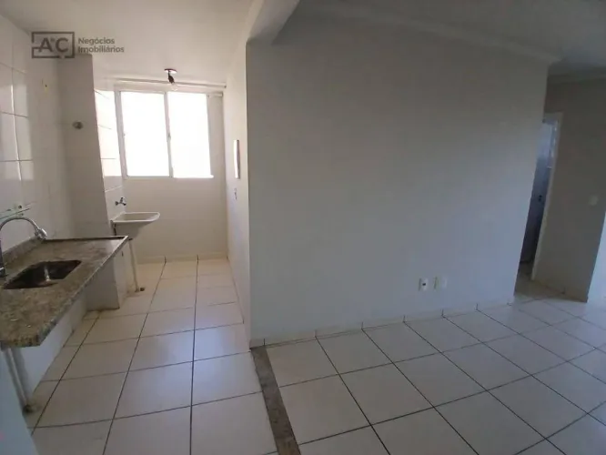 Apartamento com 2 dormitórios para alugar, 51 m² - Vila São Pedro - Hortolândia/SP