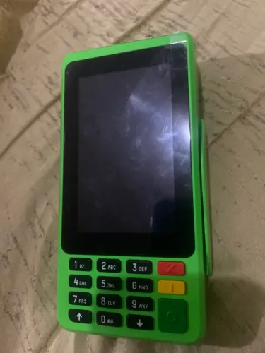 Maquininha Stone funcionando tudo