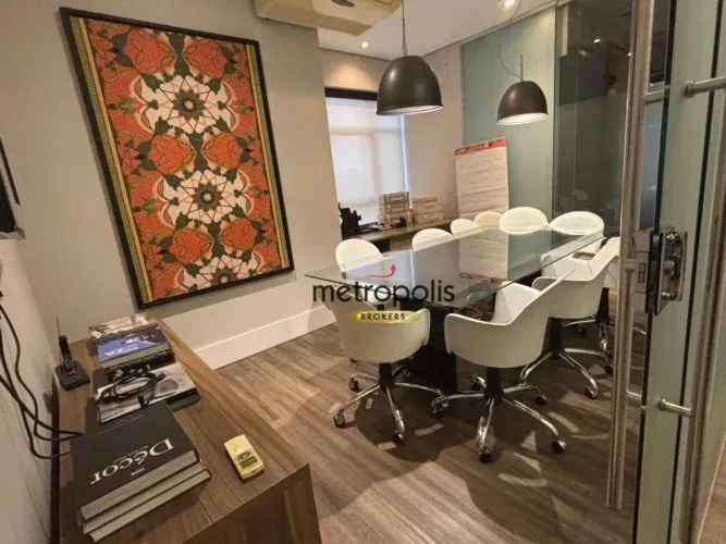 Conjunto para alugar, 121 m² por R$ 12.050,00/mês - Santa Paula - São Caetano do Sul/SP