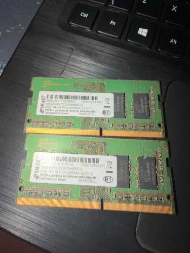 8GB DDR4 NOTEBOOK 3200MHZ 2x4GB SMART