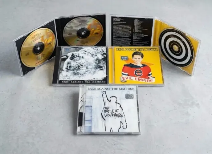 Coleção CDs Rage Against The Machine | Trilogia de Estúdio (Kit Completo ou Avulso)