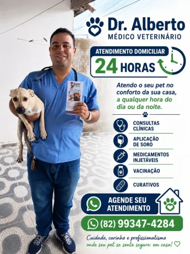 Atendimento Veterinário em Casa em Maceió