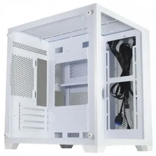 Gabinete Gamer K-Mex Micro Whithe IV, CG-W415, ATX, Mid Tower, Vidro Temperado, Sem Fan, B