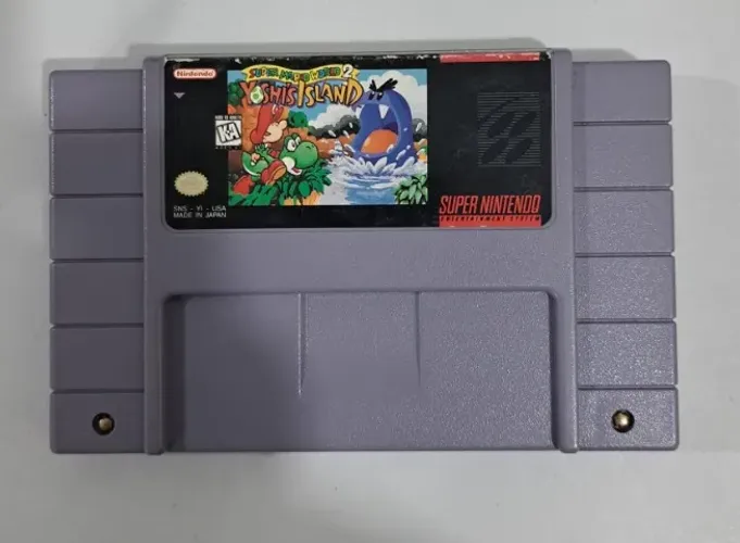 Super Mario World 2 Yoshi's Island - SNES (USADO)