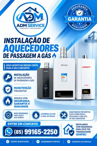 INSTALAÇÃO E MANUTENÇÃO DE AQUECEDORES A GÁS! ?<br>
