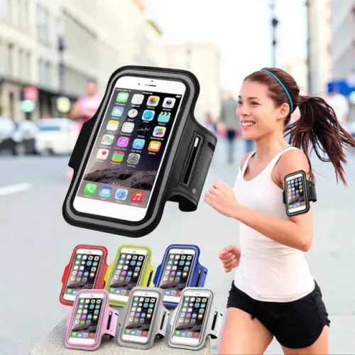Braçadeira Esportiva para Celular com Toque na Tela