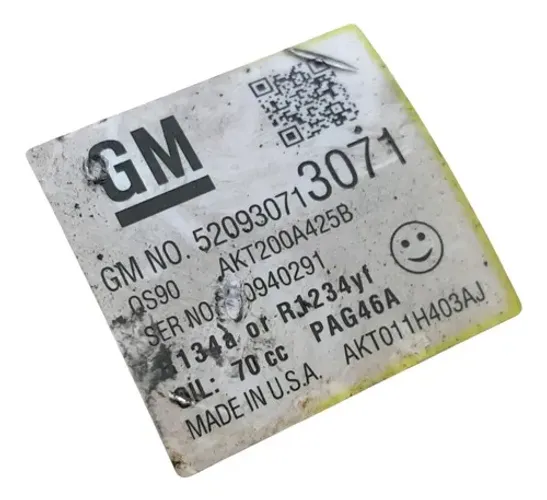 Compressor Ar Condicionado Gm Spin 1.8 8v 2018    207004