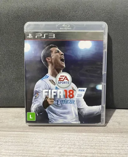 PS3 FIFA 18 PS3 - Raro  PlayStation 3 Versão Nacional