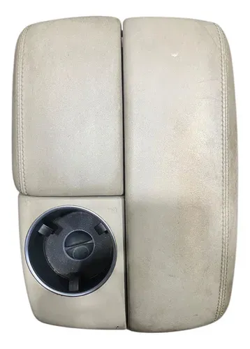 Apoio Braço C/ Porta Copos Console Central Audi Q7 2012/2014 Bege