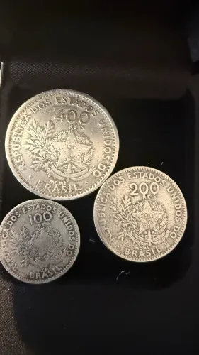 Moedas Antigas Coleção 1901