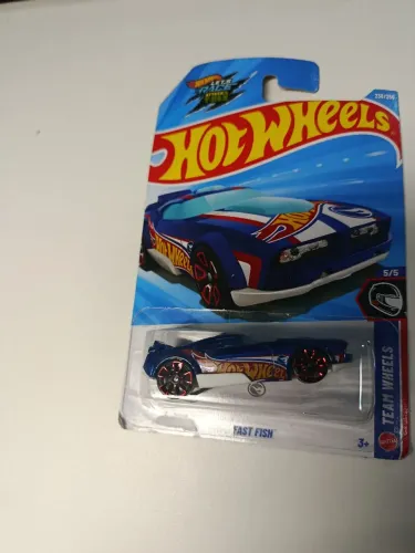 Hot Wheels Mattel Fast Fist TH Treasure Hant Azul