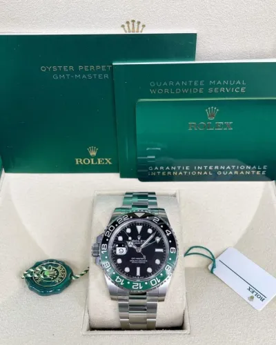 Relógio Rolex GMT-Master II Sprite 2025 Completo Original<br>126720VTNR