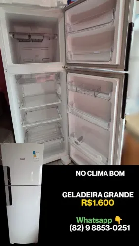 VENDO GELADEIRA E FRIGOBAR NO CLIMA BOM