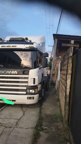 Caminhão Scania p360 124 ano 2000 trucado