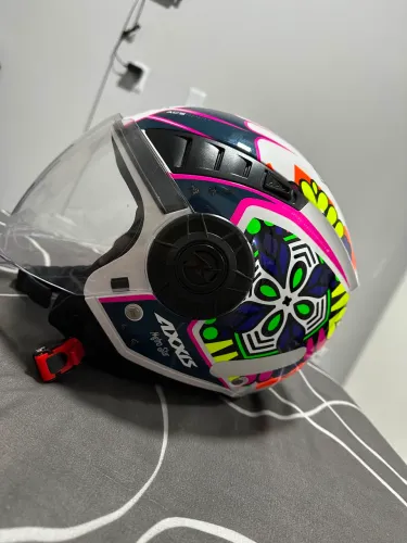 CAPACETE AXXIS ABERTO PERFEITO