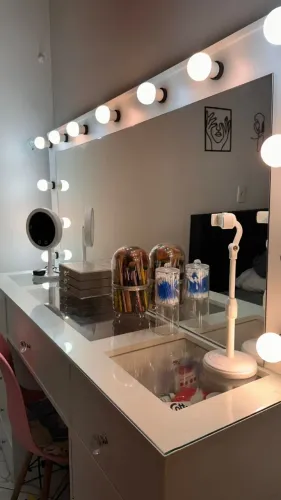 Camarim ja com lampadas + banqueta + brinde extra 10x sem juros