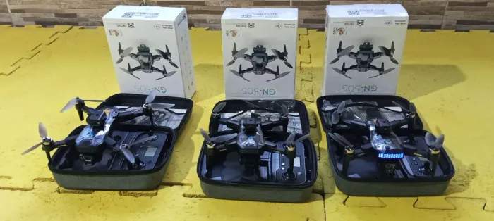 Drone 2 bateria profissional GPS câmera 4K gimbal estabilizador