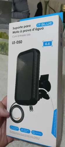 Suporte para moto e bicicleta com usb