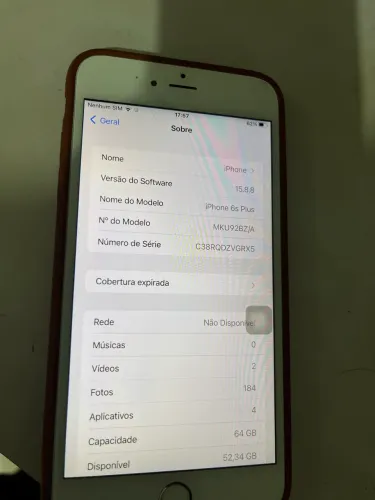 iPhone 6S Plus retirada de peça